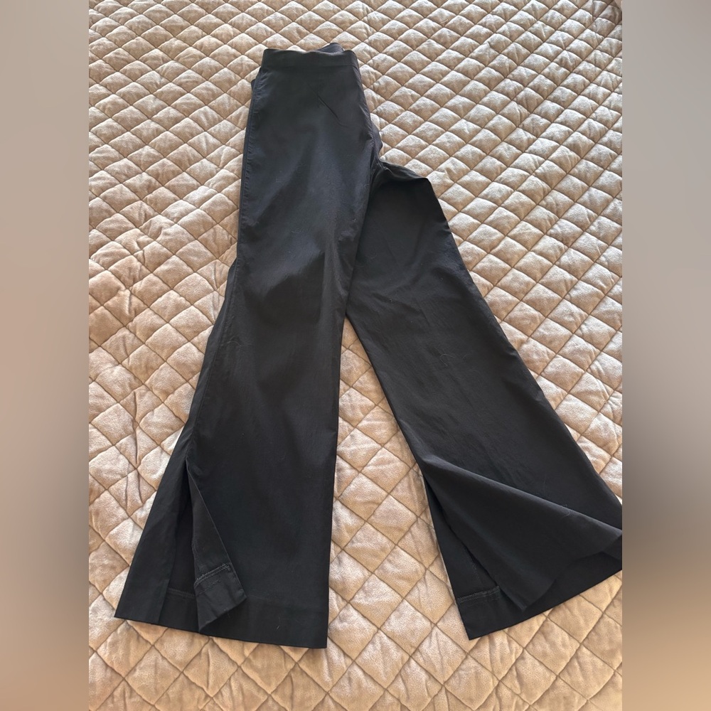 Black Flared Pants